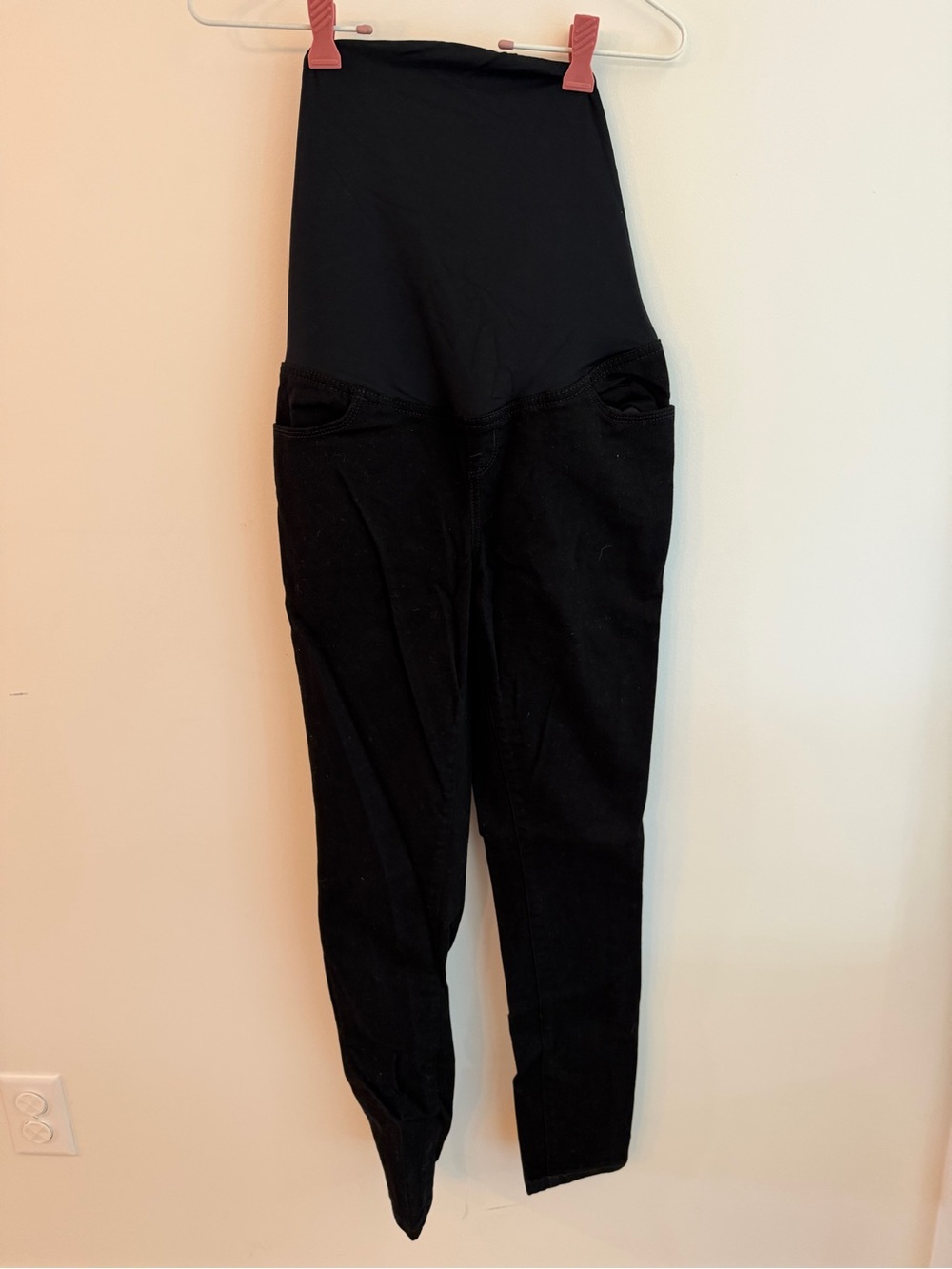 Black Maternity stretchy jeans